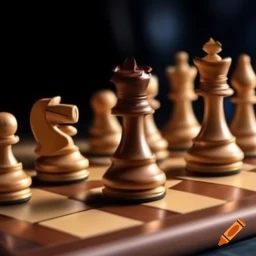 Chess coaching session